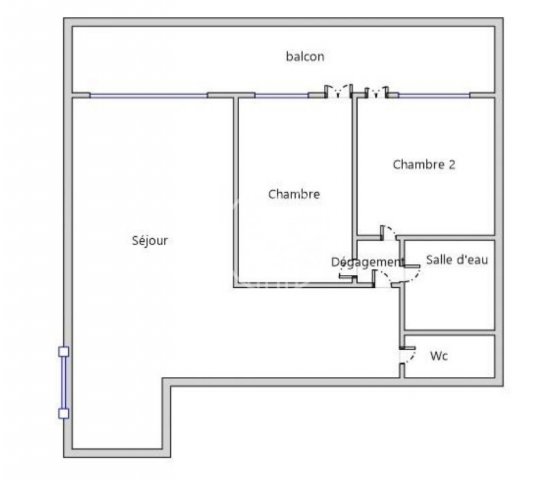 Location Appartement  3 pièces - 81.75m² 92210 Saint-cloud